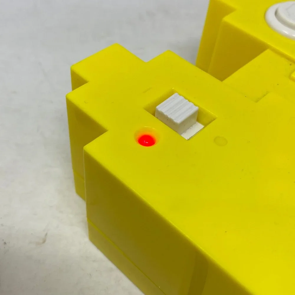 Bandai‎ Pac-Man Plug and Play TV Game Joystick Console Yellow 2012 Retro